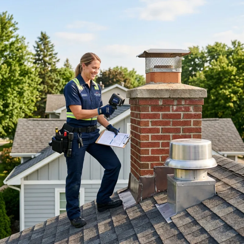 Technician removing a deceased bird from an indoor space in Invermay